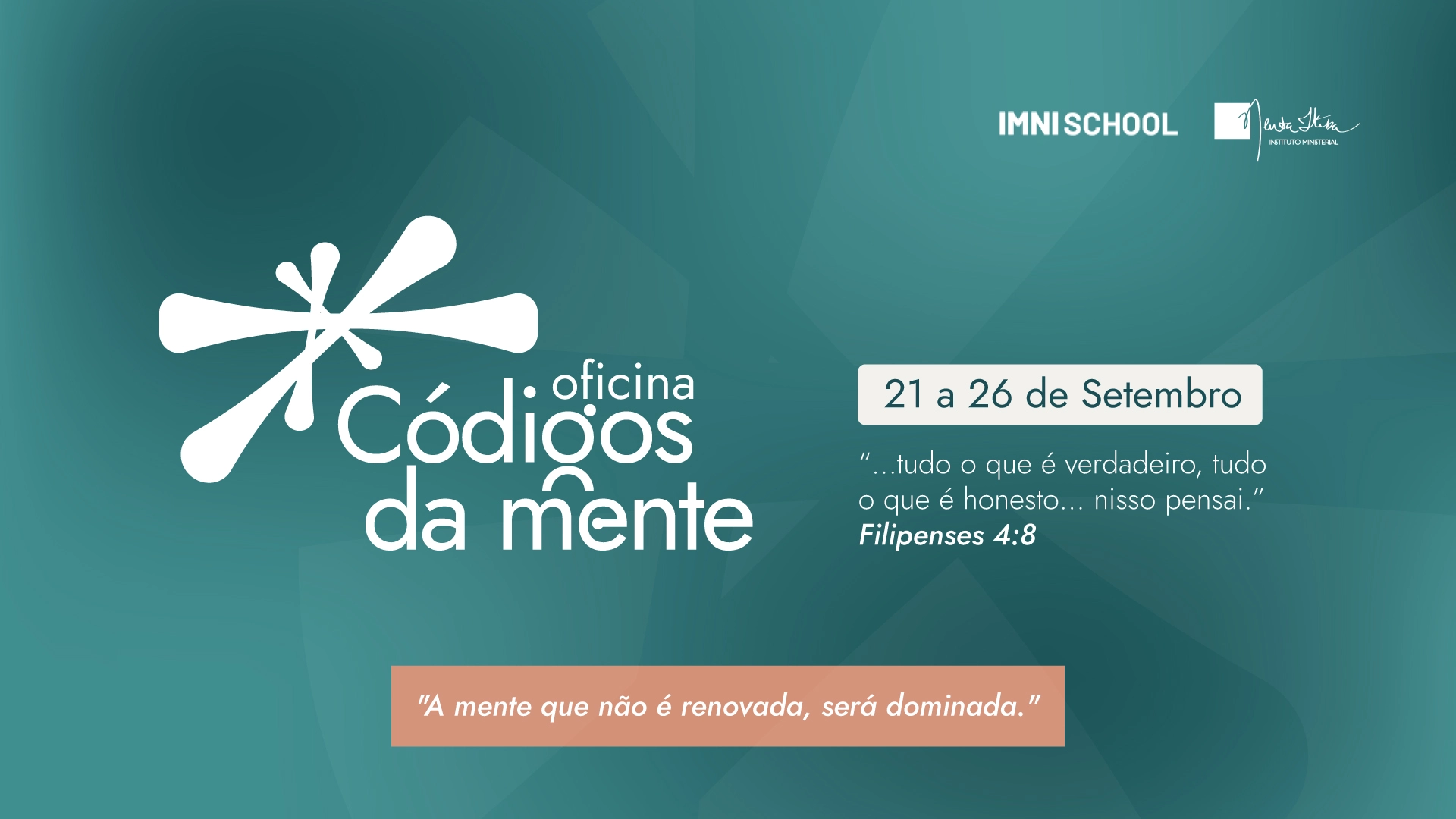 Oficina Códigos da Mente - Autoconhecimento